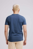 Carbontree Organic Cotton Men Rustic Blue Carbon Lightweight T-Shirt
