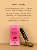 India Hemp Organics Cannabliss Menstrual Pain Relief roll on - 10 ML