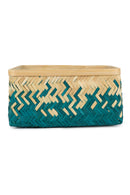 GreenKraft Pearl Handcrafted Bamboo Tray - Set of 2