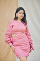 The Conscious Closet Turkish Rose Rose Shell Skirt