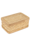 GreenKraft Sora Handcrafted Bamboo Rectangular Box - Set of 3