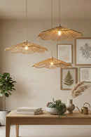 GreenKraft Petal handcrafted Banana Bark Lampshade - Medium