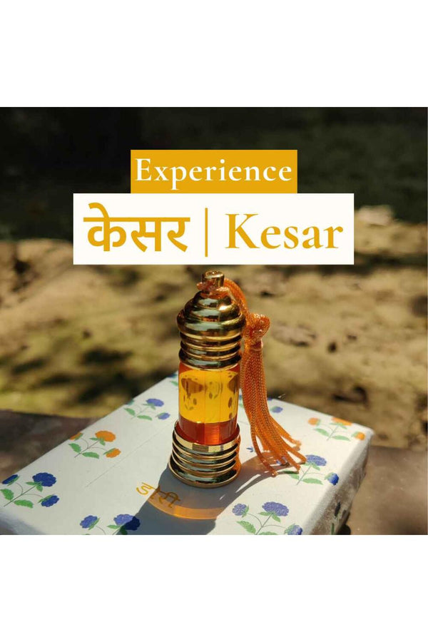 Boond Fragrances White केसर | Kesar Natural Perfume Oil (Kashmiri Saffron Attar)