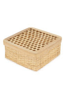 GreenKraft Mira Handcrafted Bamboo Square Box - Set of 3