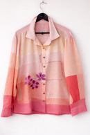 JOD Cotton Womens Pink Gulaal Patched Shirt
