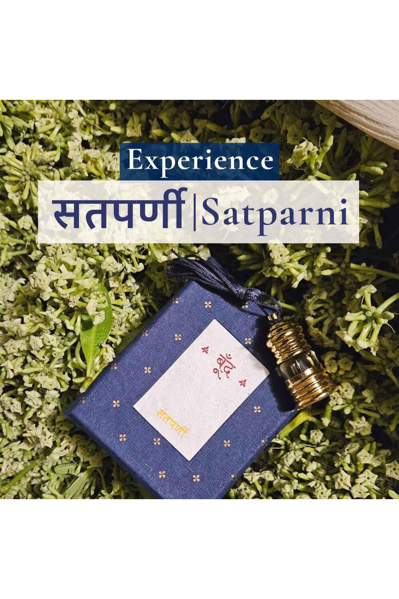 Boond Fragrances Navy Blue सतपर्णी | Satparni Natural Perfume Oil (Saptaparni Tree Attar)