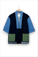 Un Denim - 100% Cotton Unisex Upcycled Denim Kimono Jacket | 174