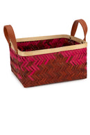 GreenKraft Blush Handcrafted Bamboo Tray - Set of 2