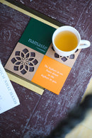 Ethically made Namaste Coasters (Set of 4)