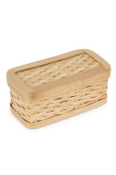 GreenKraft Sora Handcrafted Bamboo Rectangular Box - Set of 3