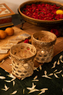 GreenKraft Deepam Handcrafted Bamboo Tealight - Set of 2