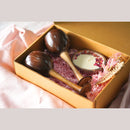 Thenga Eco-Friendly Love Gifts/Hampers Set with 1 Rose Candle, 2 Wine Glasses and a Message Card