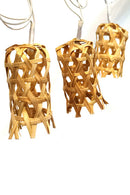 GreenKraft Bell Handcrafted Bamboo String Light