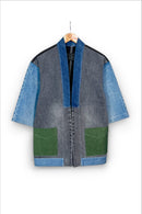 Un Denim - 100% Cotton Unisex Upcycled Denim Kimono Jacket | 171