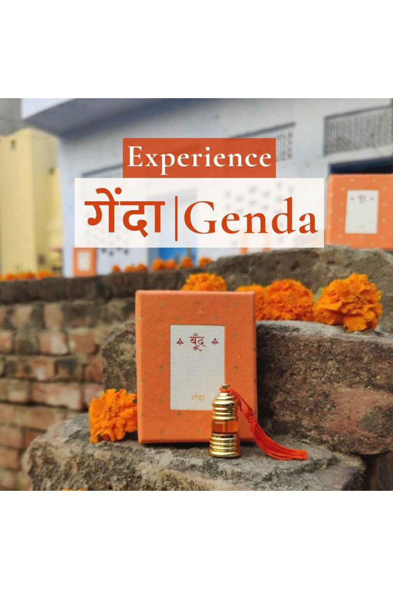 Boond Fragrances Orange गेंदा | Genda Natural Perfume Oil (Marigold Attar)