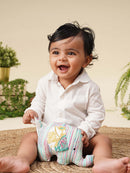 Greendigo Organic Cotton Elephant Soft Toy for Babies