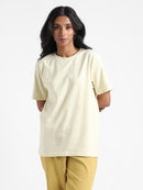 Livbio Organic Cotton & Naturally Dyed Turmeric Yellow Women's T-shirt