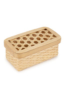 GreenKraft Mira Handcrafted Bamboo Rectangular Box - Set of 3