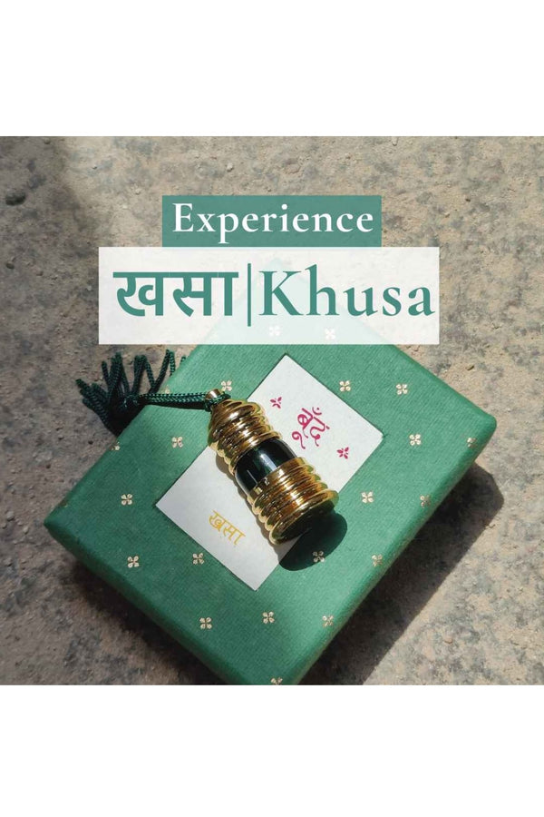 Boond Fragrances Green खसा | Khusa Natural Perfume Oil (Vetiver Attar)