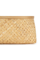 GreenKraft Elia Handcrafted Bamboo Basket - Set of 2