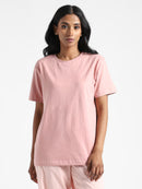 Livbio Organic Cotton & Naturally Dyed Earth Pink Women's T-shirt