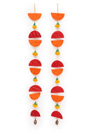 GreenKraft Aarunya Handcrafted Bamboo Streamer - Set of 2