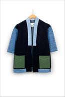 Un Denim - 100% Cotton Unisex Upcycled Denim Kimono Jacket | 173