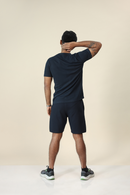 Carbontree Organic Cotton Men Mid Night Navy Lounge Shorts