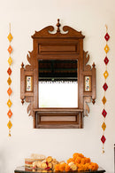 GreenKraft Rang Handcrafted Bamboo Door Hanging for Decor - Set of 2