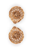 GreenKraft Jali Diya Handcrafted BananaTea Light Holder - Set of 6