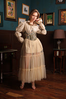 Label Muslin Golden Veil