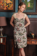 Label Muslin Ecru Etch Skirt Set