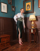 Label Muslin Ivy Drape Skirt Set