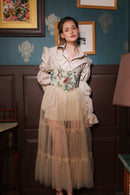 Label Muslin Butter Flower Set