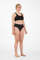 Nude & Not Organic Cotton Bralette Black