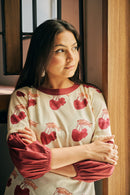 The Conscious Closet Congo Brown Gusty Mindful Short Detachable Dress