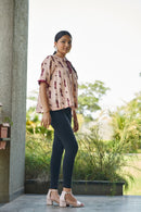 The Conscious Closet Smokey Pink Brisk Birdie Top