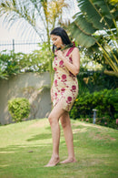 The Conscious Closet Congo Brown Poppy Soul Short Dress