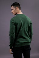 Carbontree Organic Cotton Men Pine Green Mens Carbon Sweatshirt