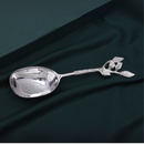 Pravaah Patram Bar Set, Solid Brass Handles, Luxury Gifting, Chrome Finish