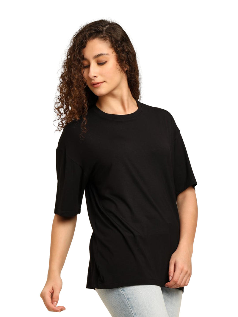 Women Oversized Bamboo T-Shirt – Soft, Breathable & Sustainable Fit