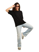 Women Oversized Bamboo T-Shirt – Soft, Breathable & Sustainable