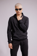 Carbontree Organic Cotton Men Carbon Black Mens Carbon Hoodies