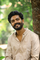 Islands of Loom Organic Cotton Men's Beige Sandstone Shirt