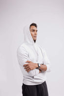 Carbontree Organic Cotton Men Mist Mel Mens Carbon Hoodies