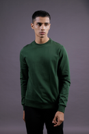 Carbontree Organic Cotton Men Pine Green Mens Carbon Sweatshirt
