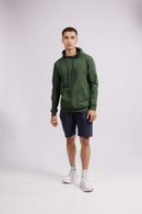 Carbontree Organic Cotton Men Pine Green Mens Carbon Hoodies