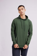 Carbontree Organic Cotton Men Pine Green Mens Carbon Hoodies