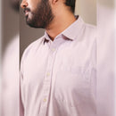 Islands of Loom Organic Hemp Men's Lilac Breeze Shirt