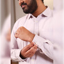 Islands of Loom Organic Hemp Men's Lilac Breeze Shirt